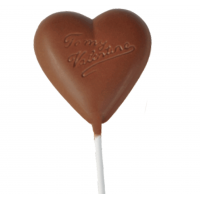 1 oz Chocolate Heart Pop - 5760