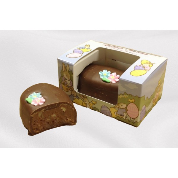 6 oz Chocolate Fudge Pecan Egg  - 5930