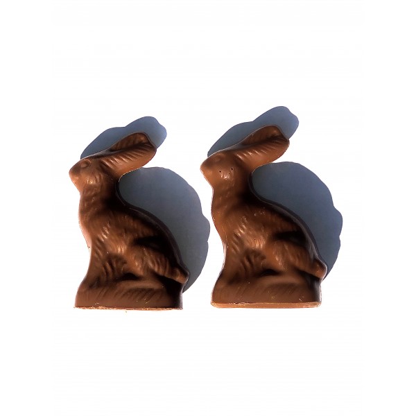 Two 1.5 oz Sitting Easter Bunny - 5206