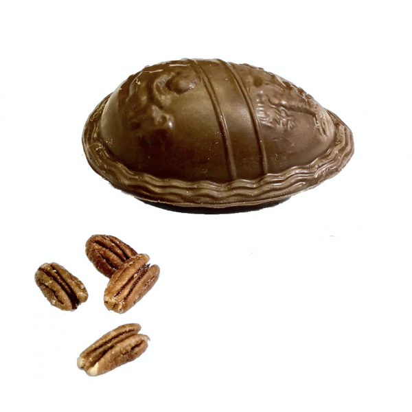 15 oz. Solid Chocolate Pecan Egg - 5298 