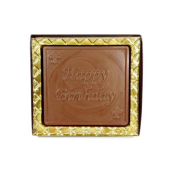 Chocolate Happy Birthday Card - 5102
